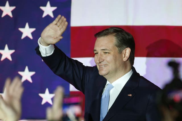 Ultra-conservative Texas Senator and Republican presidential hopeful Ted Cruz