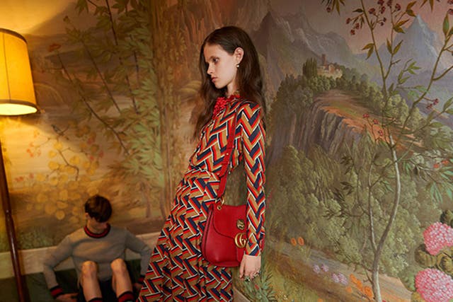 The Gucci ad has been banned by the ASA for featuring an image of an "unhealthily thin" model