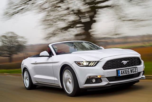 Gusty: The Mustang V8 is a serious piece of kit