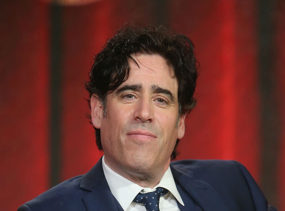 Stephen Mangan who played Guy Secretan in the series gave a short commentary of the picket line 