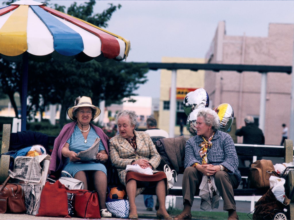 Holidaymakers at Butlin's