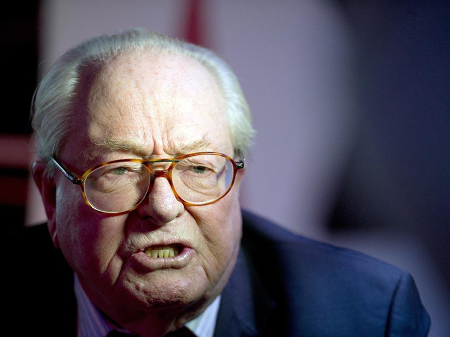 jean Marie Le Pen has been convicted of inciting religious hatred on previous occasions