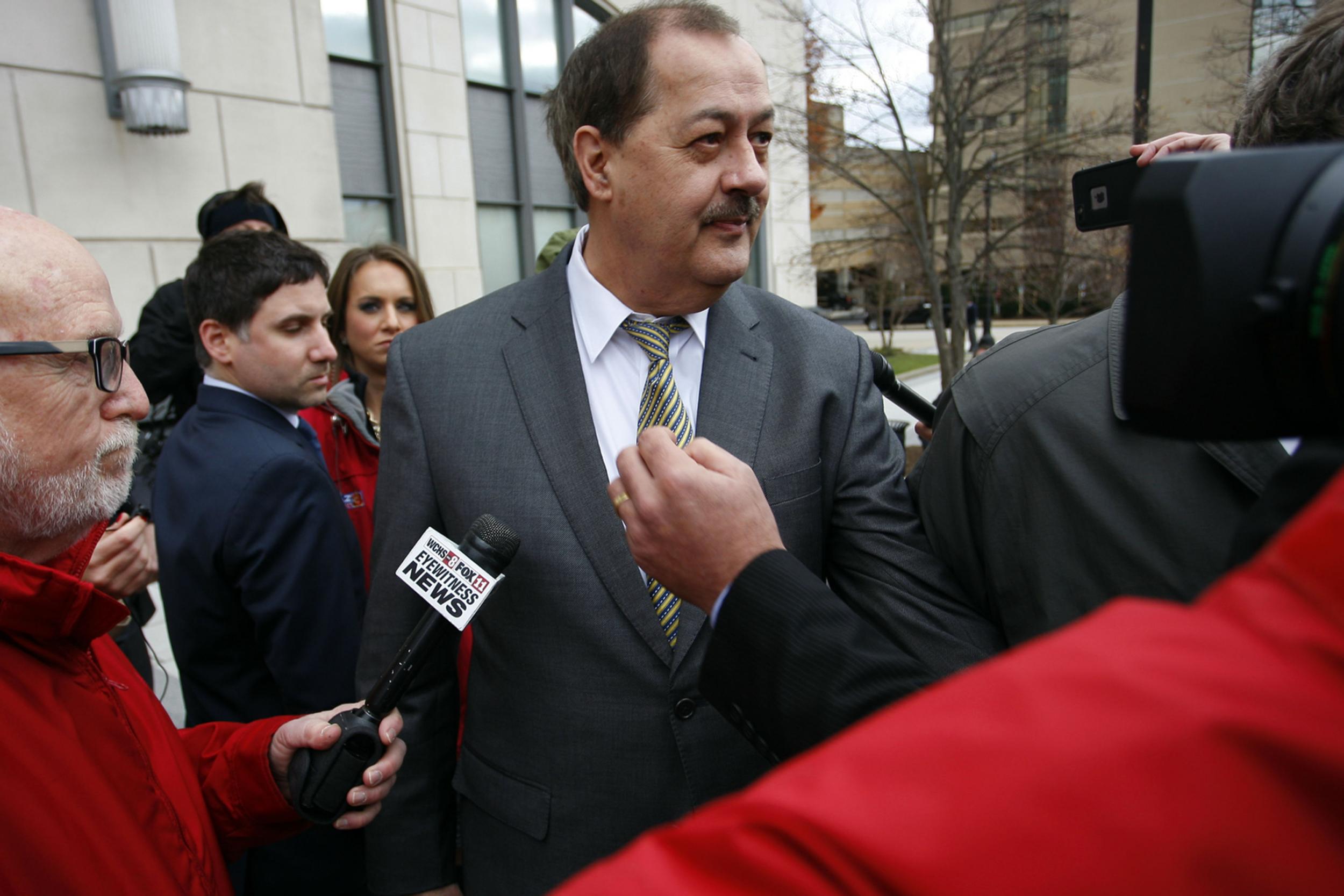 Mr Blankenship was also fined $250,000