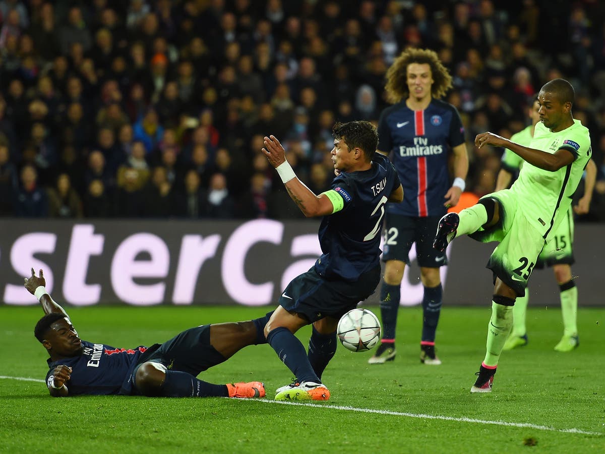 PSG vs Manchester City match report: Fernandinho gives City edge and ...