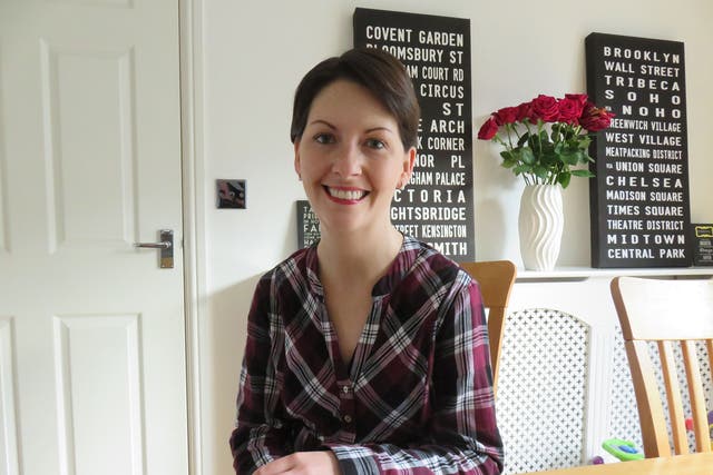 Caroline Richards, whose Facebook post about the realities of having a colostomy bag went viral