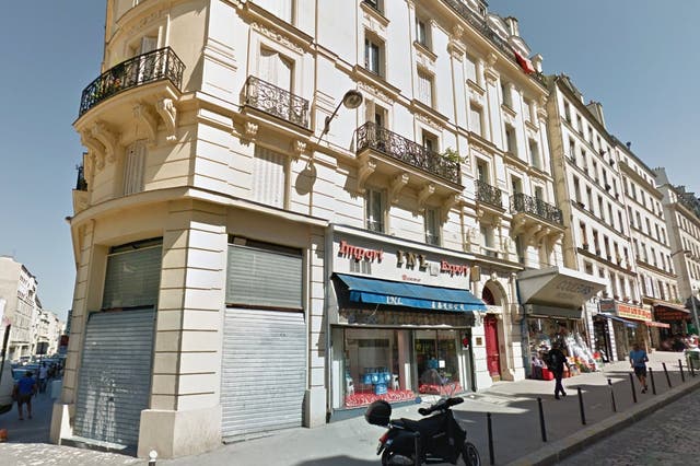 A view of the junction of the Rue Bichat and Rue du Faubourg du Temple, where the shots were fired