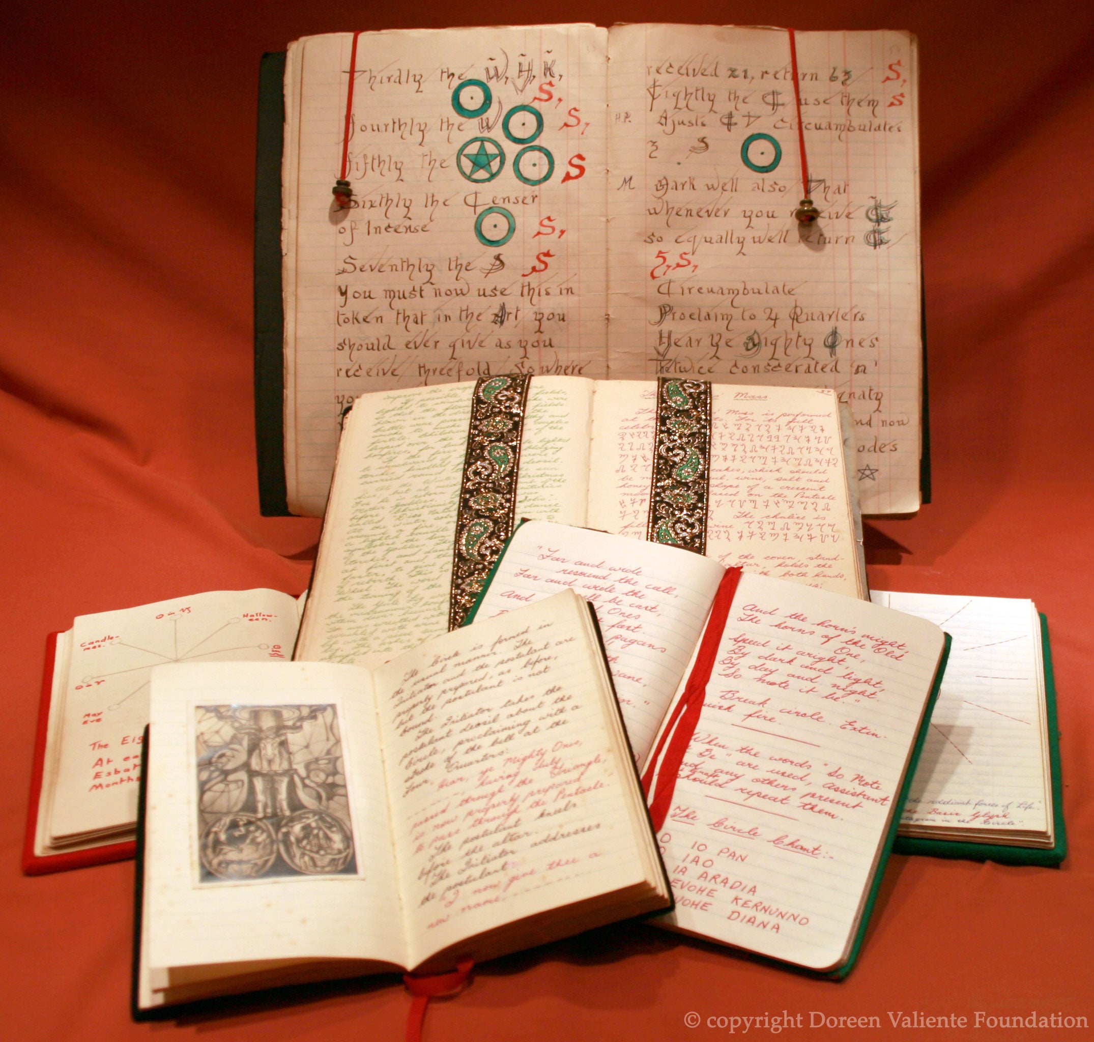 Ritual books owned by Doreen Valiente