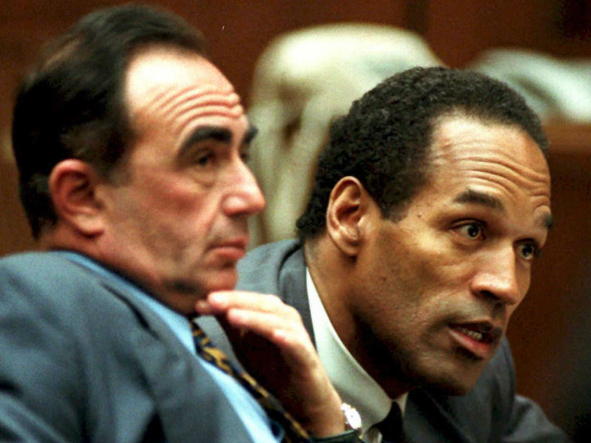 Robert Shapiro and OJ Simpson