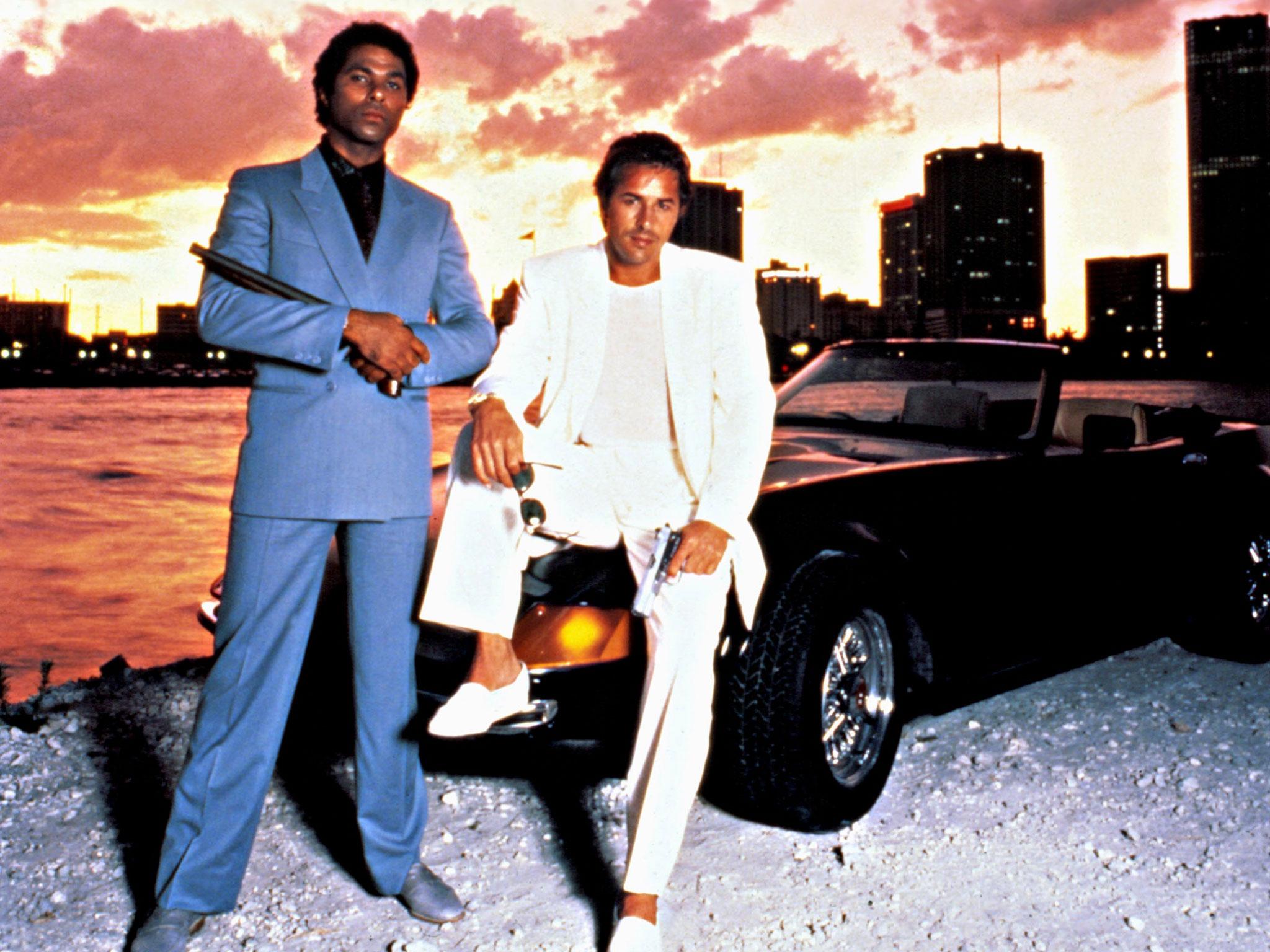 Don Johnson and Philip Michael Thomas in ‘Miami Vice’. Mossack Fonseca featured in an episode of the television series