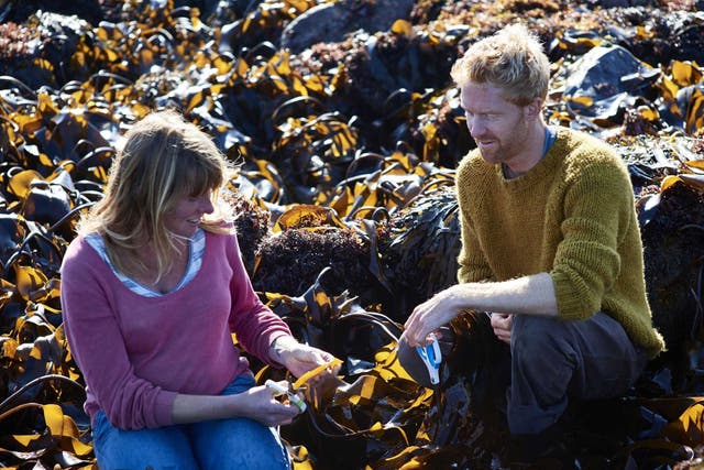 The Cornish Seaweed Company’s Caro Warwick-Evans and Tim van Berkel