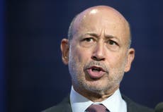 Goldman Sachs CEO Lloyd Blankfein has first pay cut for four years 