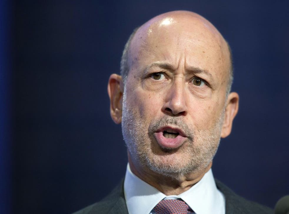 Lloyd Blankfein took to social media following the BMG/Independent poll