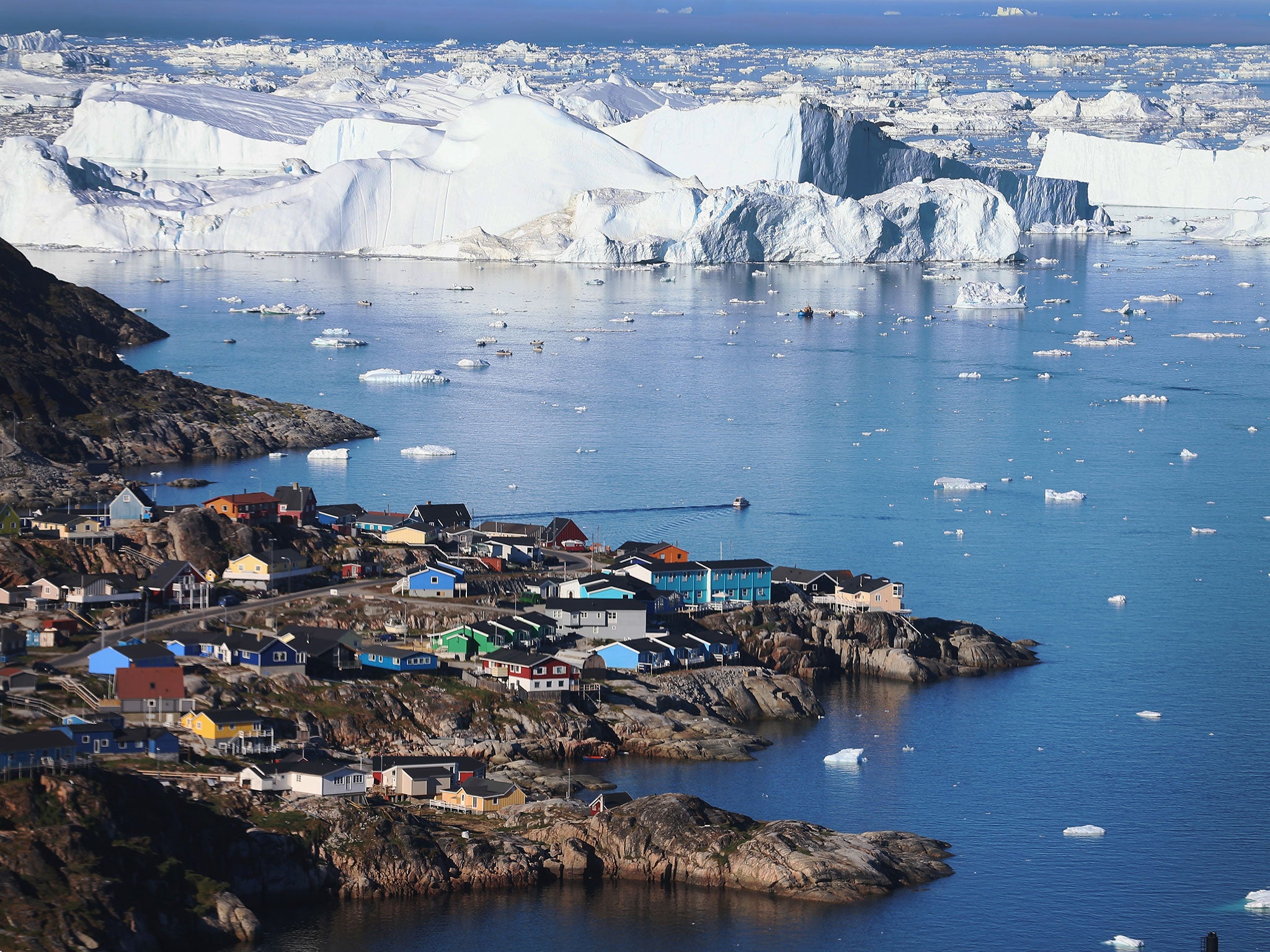 The Jakobshavn alternates between expanding and retreating (Getty)