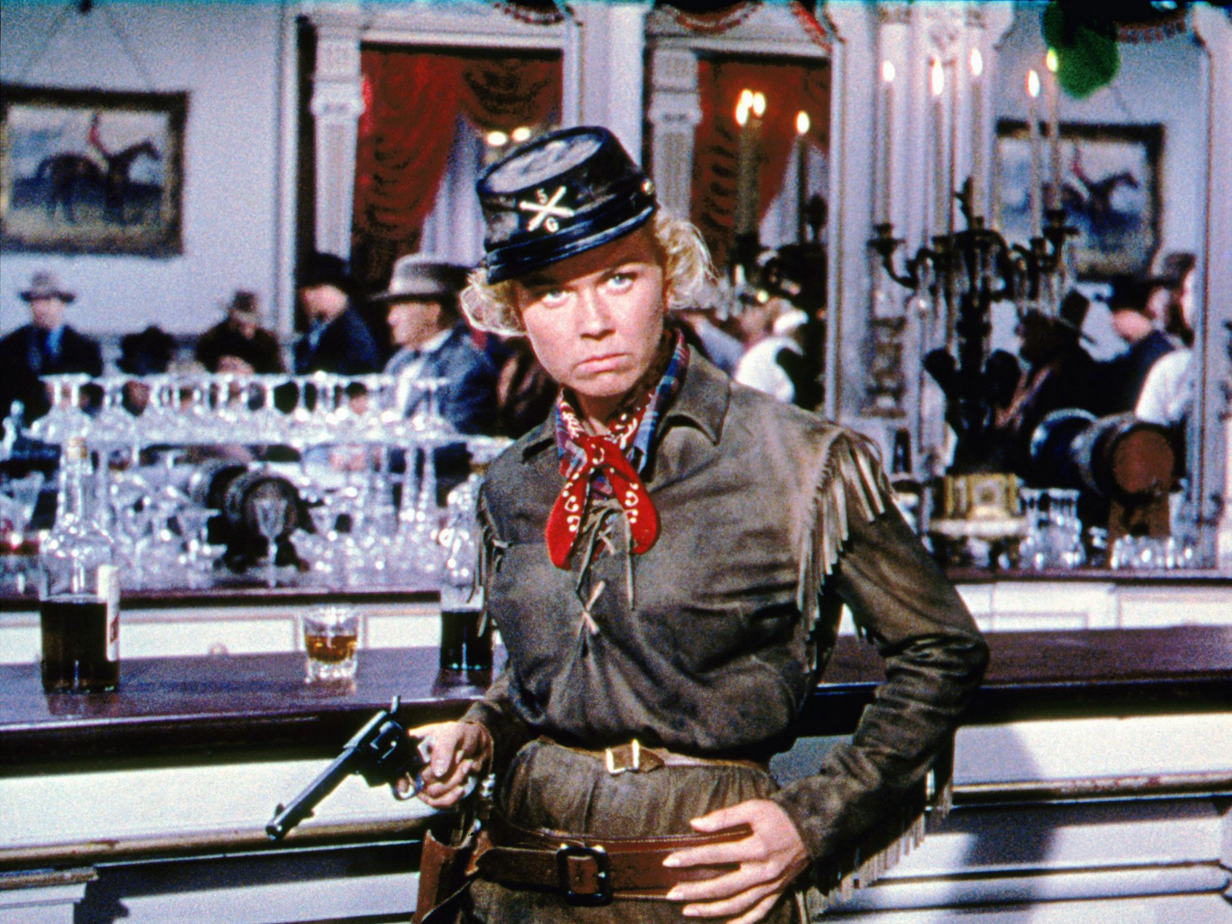 Doris Day as Calamity Jane in the 1953 film