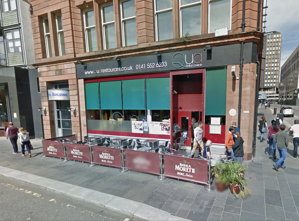 The Qua Italian Restauarant in Glasgow, Scotland