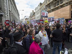 Activists surround David Cameron's venue to force PM to resign
