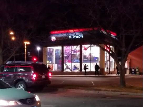 A Burger King employee smashes the windows of Minnesota restaurant on the advice of a prank caller