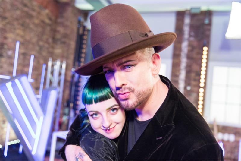 Boy George and Cody Frost on The Voice