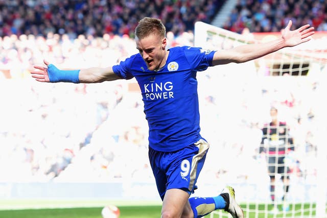 Premier League winner Jamie Vardy is ready to swap Leicester City for Arsenal