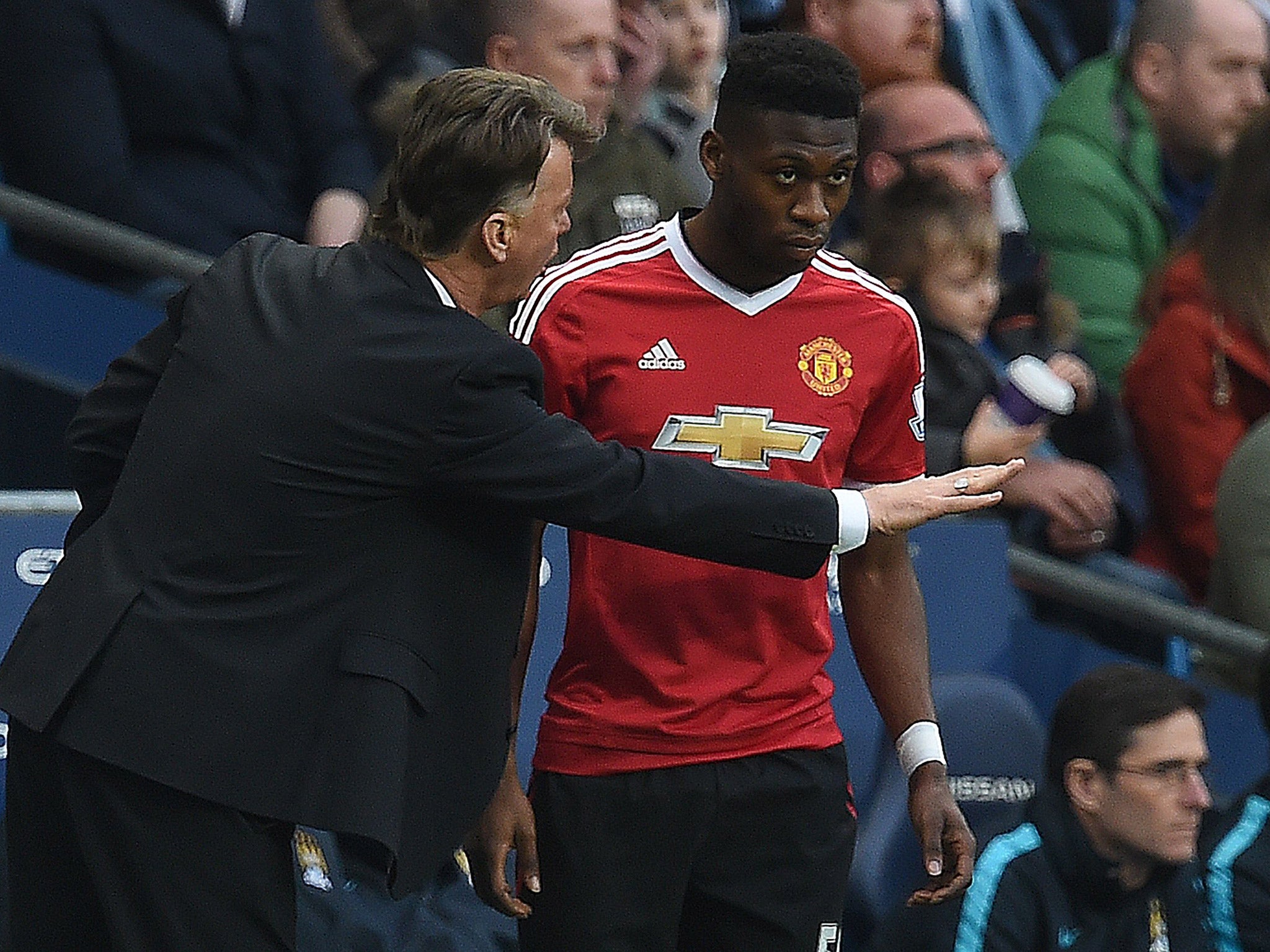 Timothy Fosu-Mensah starts for Manchester United against Spurs