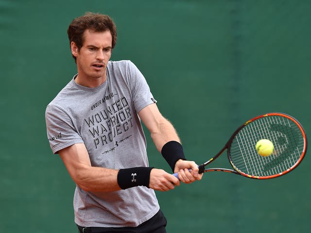 Andy Murray received a bye in the first round at the Monte Carlo Masters