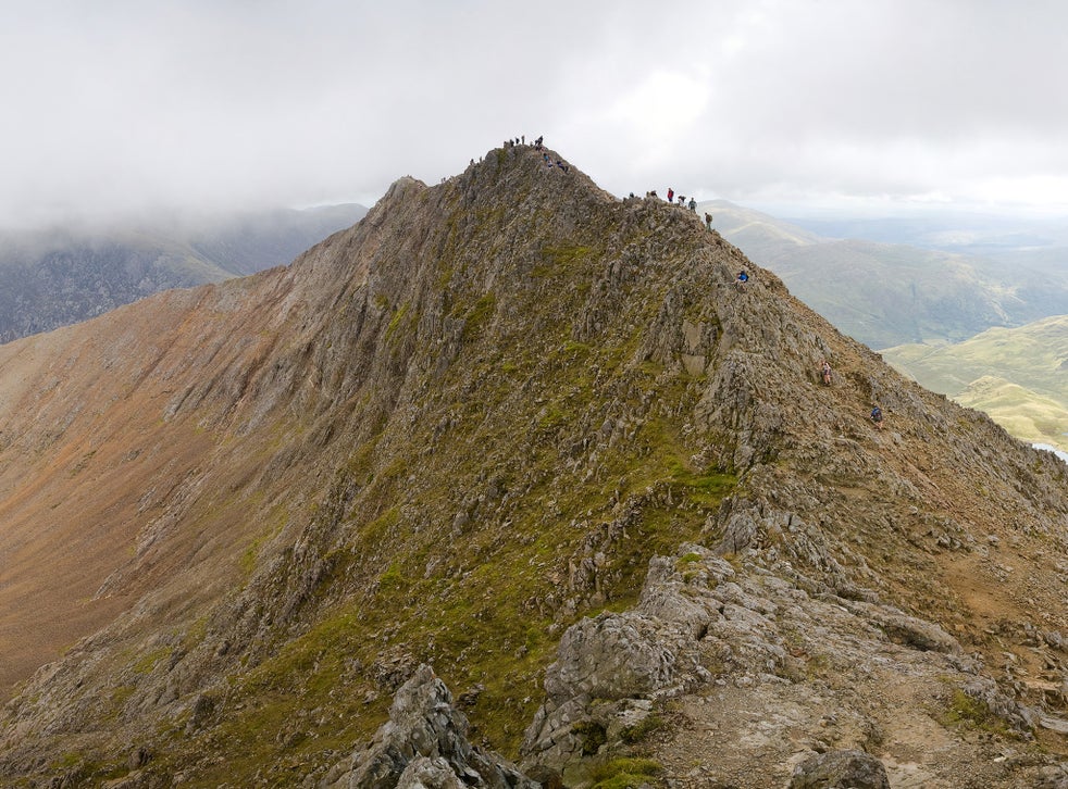 Climber dies in Snowdonia after fall from Crib Goch ridge The