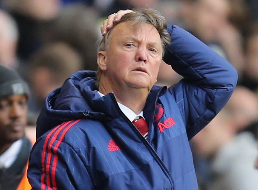 Louis van Gaal decided to play Ashley Young as a striker instead of Anthony Martial
