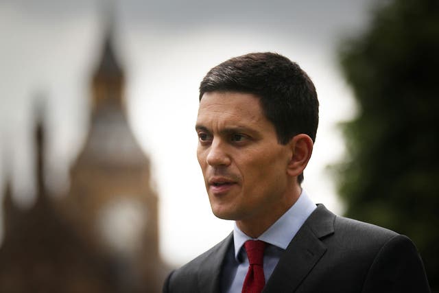 David Miliband resigned as an MP in 2013