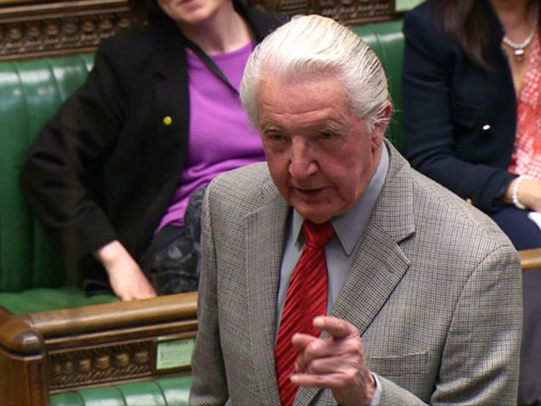 Dennis Skinner defied the party whip last night and voted with the Government on Brexit