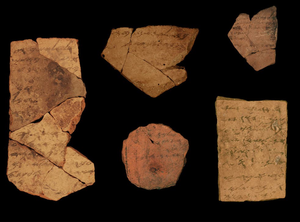 Letters inscribed on pottery shards could hold clues to age-old questions about the Bible