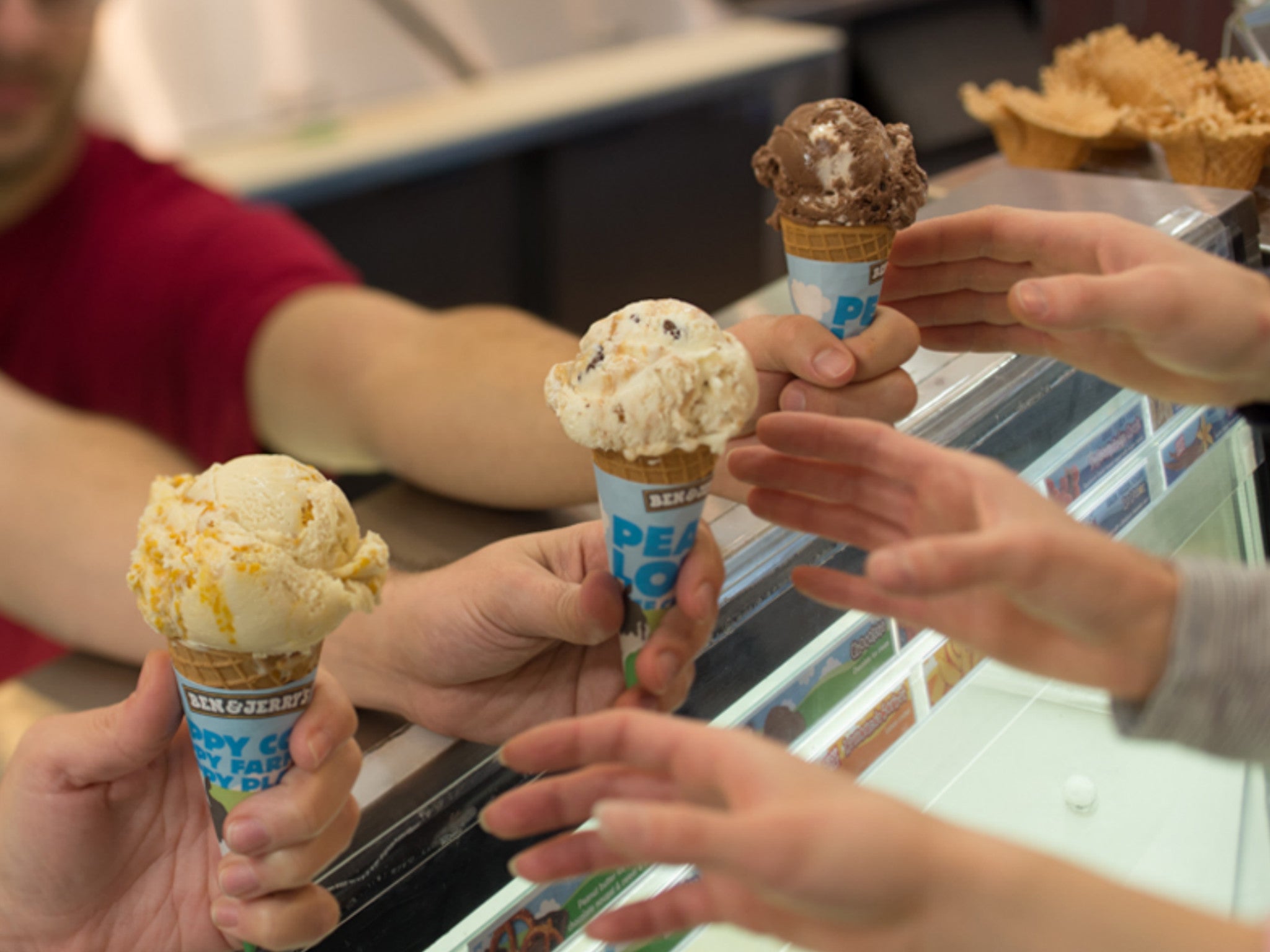 Ben & Jerry's Free Cone Day Where can you get free ice cream? The