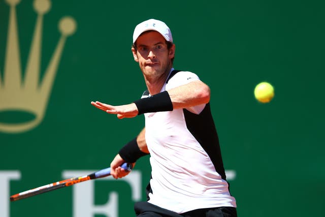 Andy Murray beat Pierre-Hugues Herbert in the Monte Carlo Masters second round