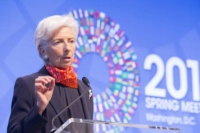 Christine Lagarde, the managing director of the IMF, has said that the budget targets set for Greece are 'highly unrealistic' and would require 'heroic' efforts by the Greek people