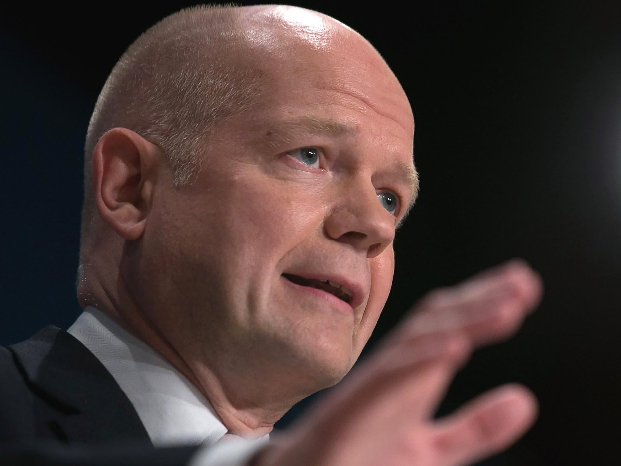 Former Tory leader William Hague warned 'trouble is coming' during the Brexit negotiations in the next two years