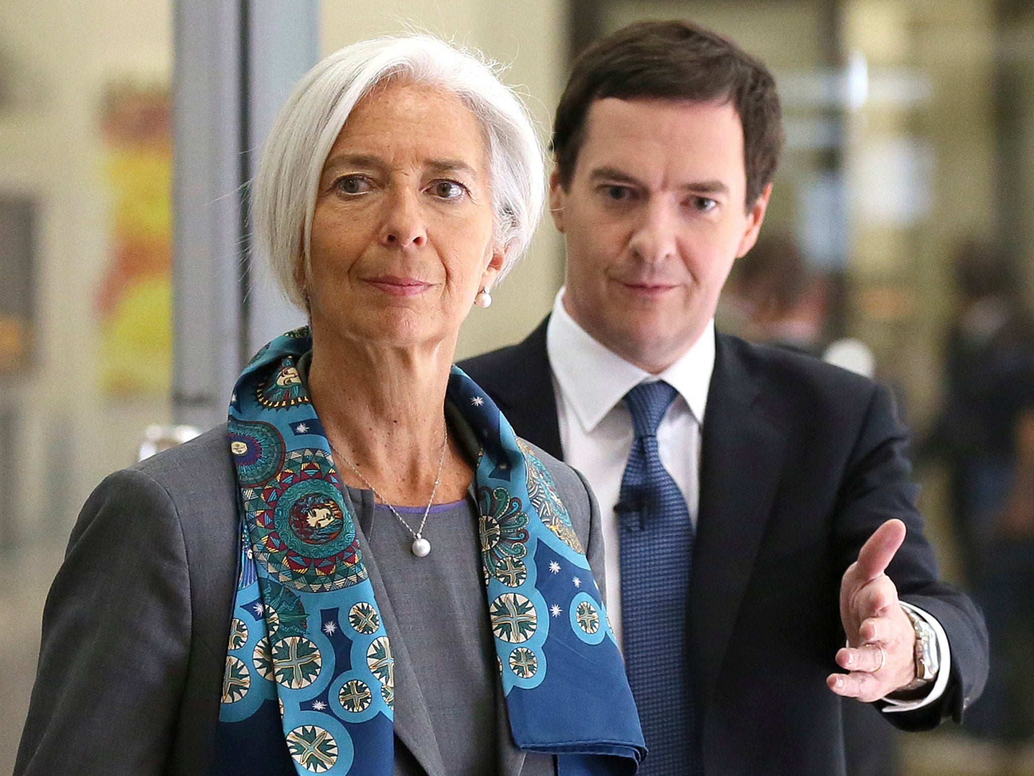 IMF Managing Director Christine Lagarde and Britain's Chancellor of the Exchequer George Osborne have both warned that leaving the UK will be bad for the UK economy