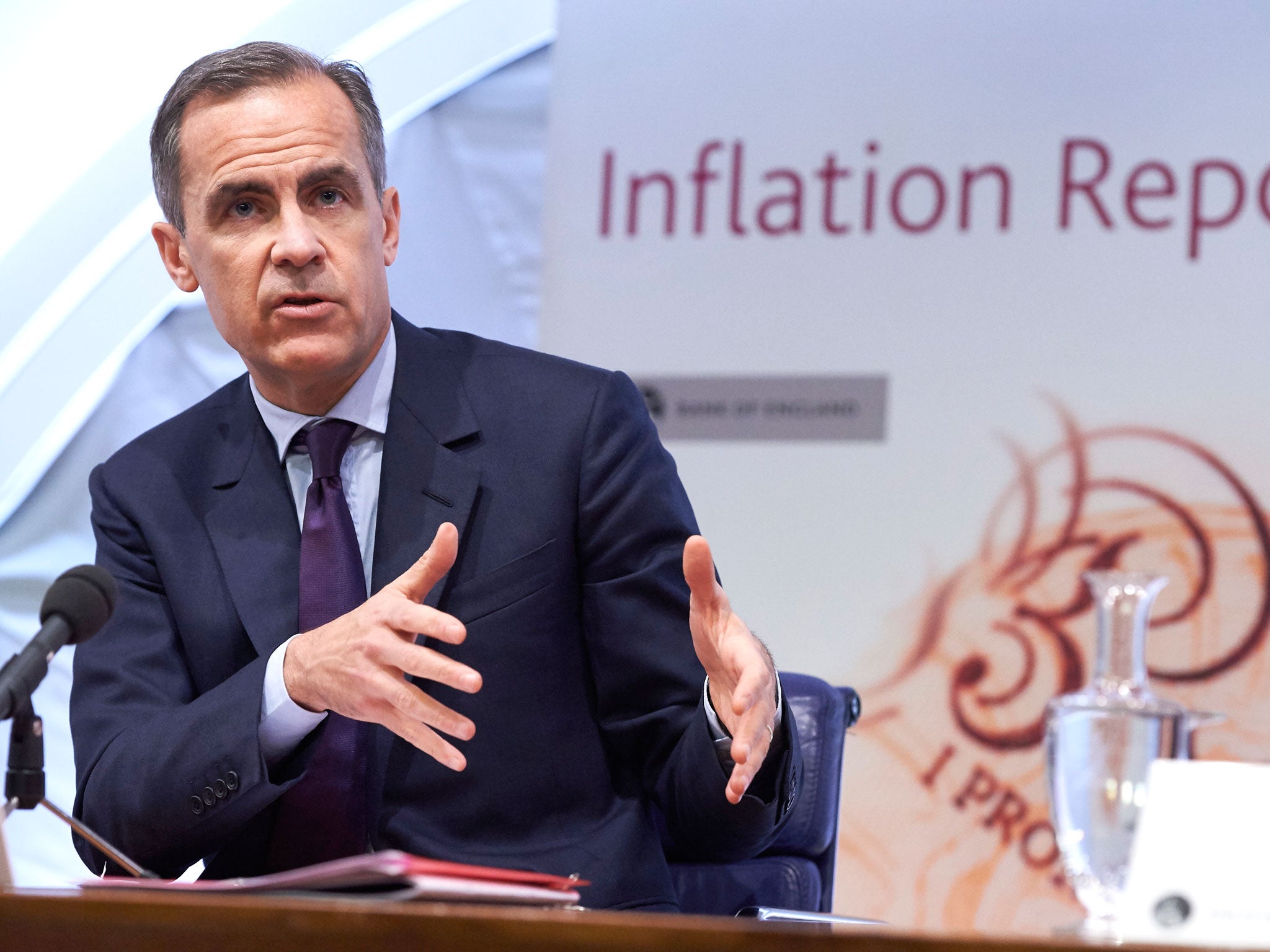 The Bank of England’s central forecast is for its base rate to hit 1.25 per cent towards the end of 2018