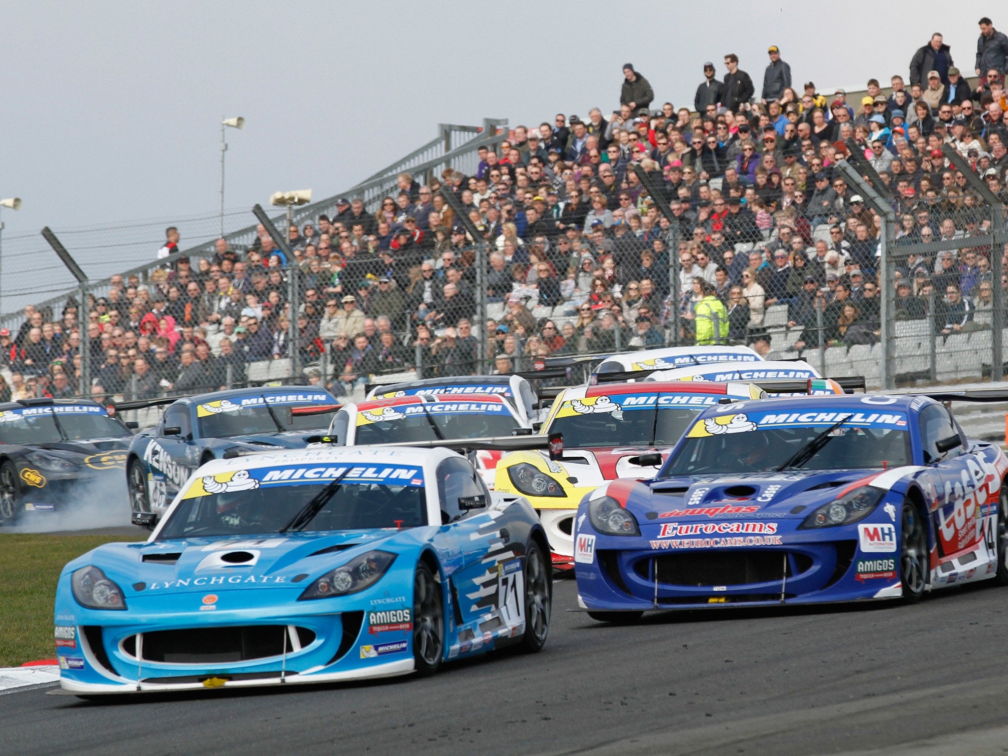 &#13;
Many of the Ginetta G40 drivers graduate to the G55s &#13;