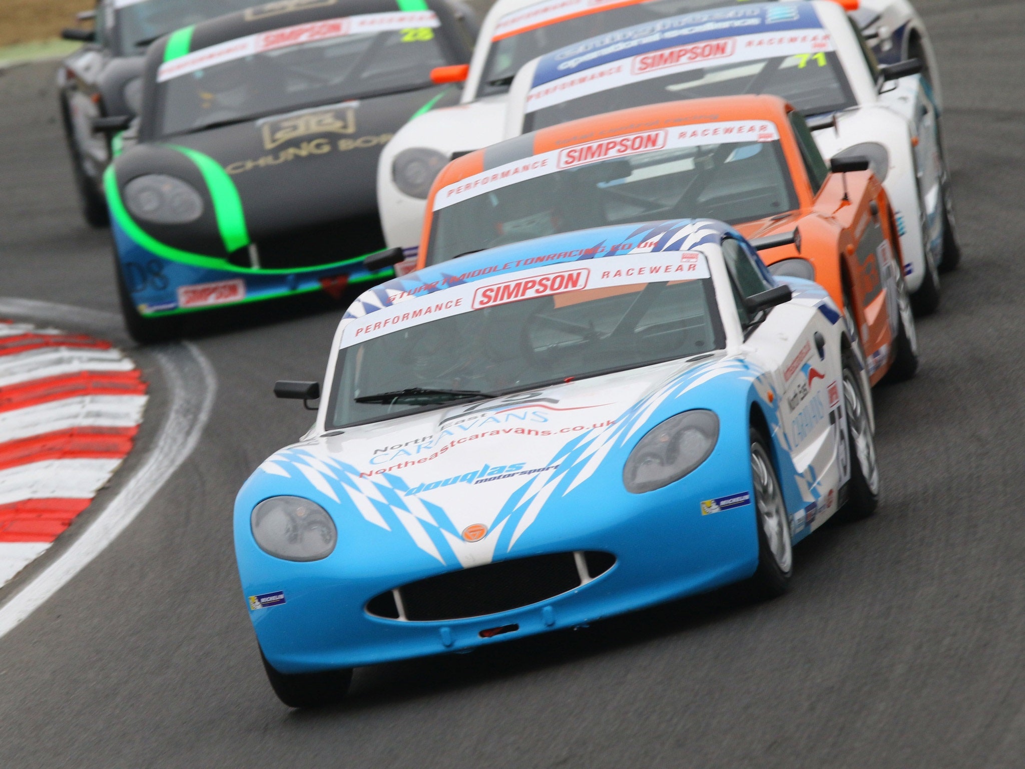 &#13;
Teenagers as young as 14 compete in the Ginetta G40 &#13;