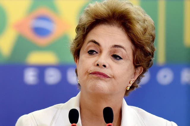 President Dilma Rousseff faces an impeachment vote in Congress this weekend