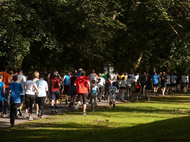 The Little Stoke park run attracts up to 300 people every week