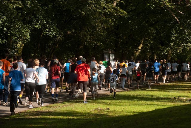 The Little Stoke park run attracts up to 300 people every week