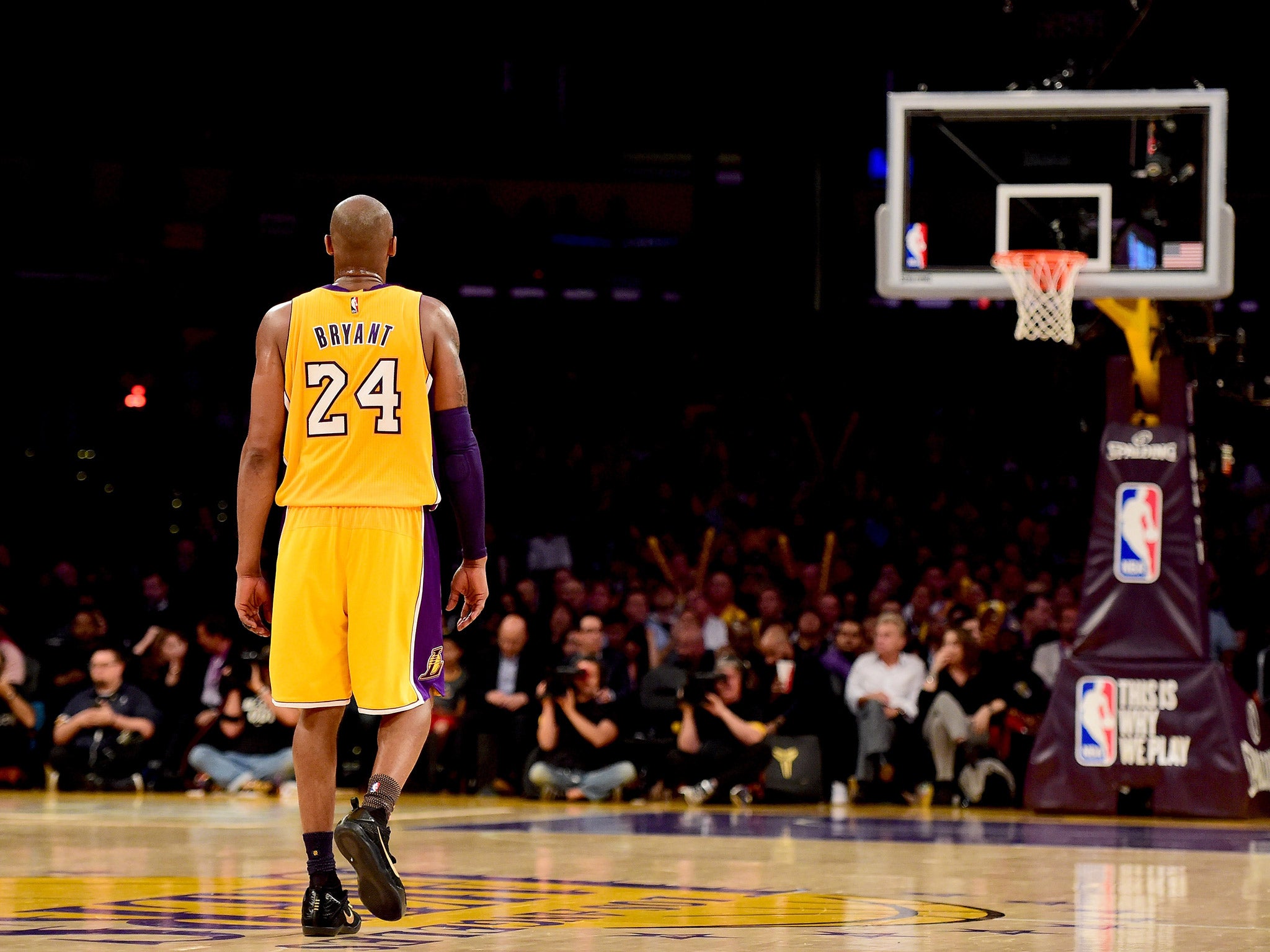 NBA - Kobe Bryant of the LA Lakers.