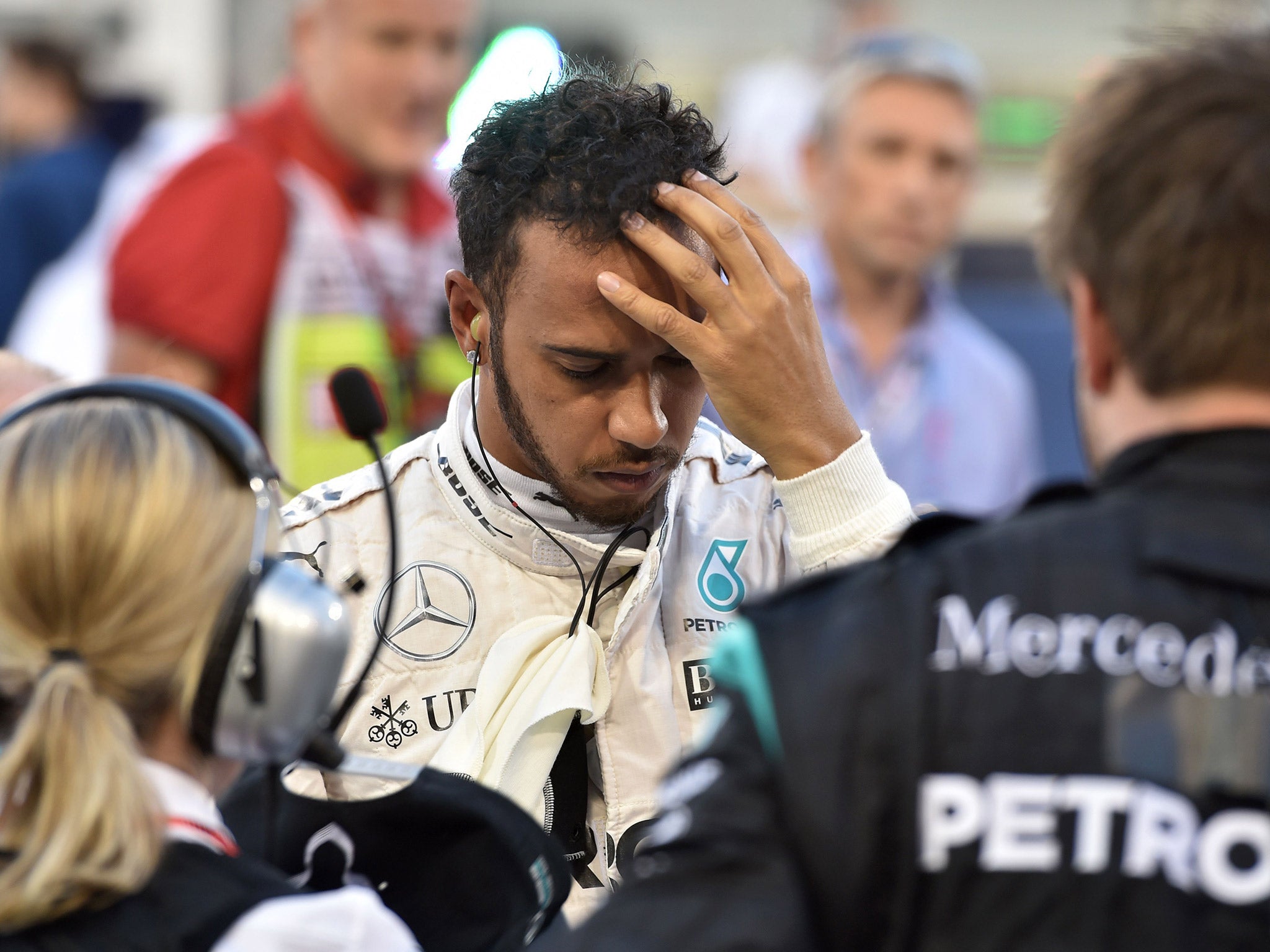 Lewis Hamilton will serve a five-place grid penalty at the Chinese Grand Prix