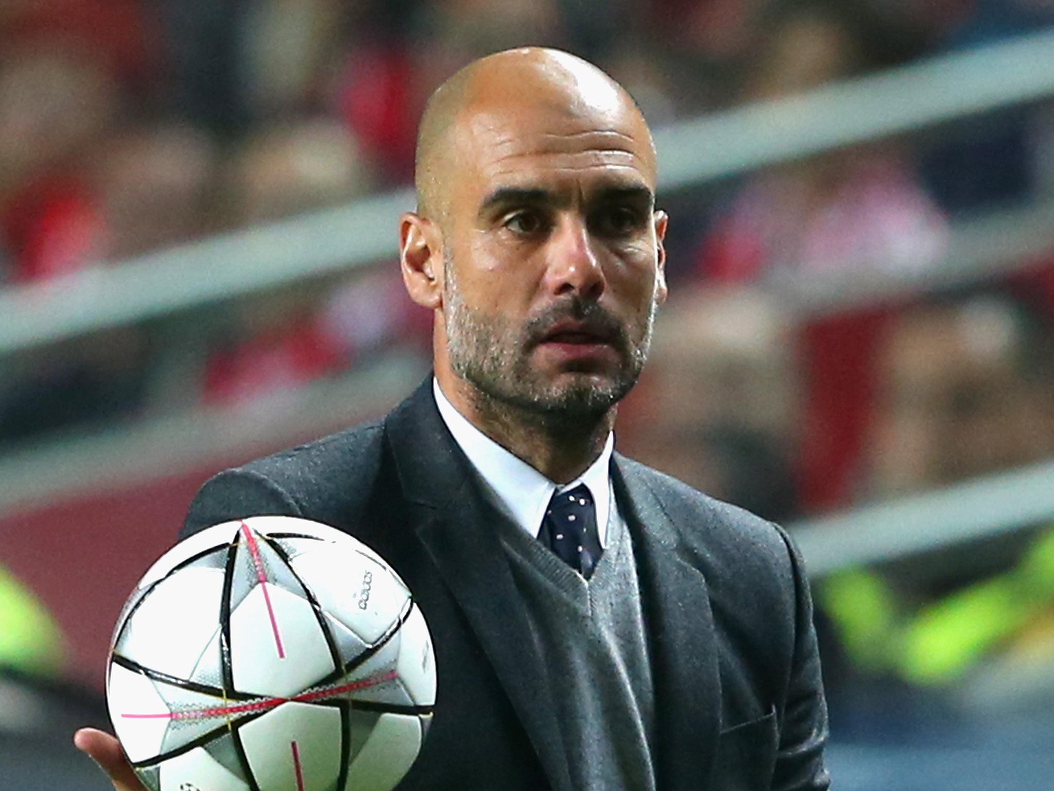 Pep Guardiola could not find the answer to beat Atletico Madrid tonight.