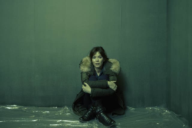 Anna Friel in woman-on-the-brink mode in Marcella