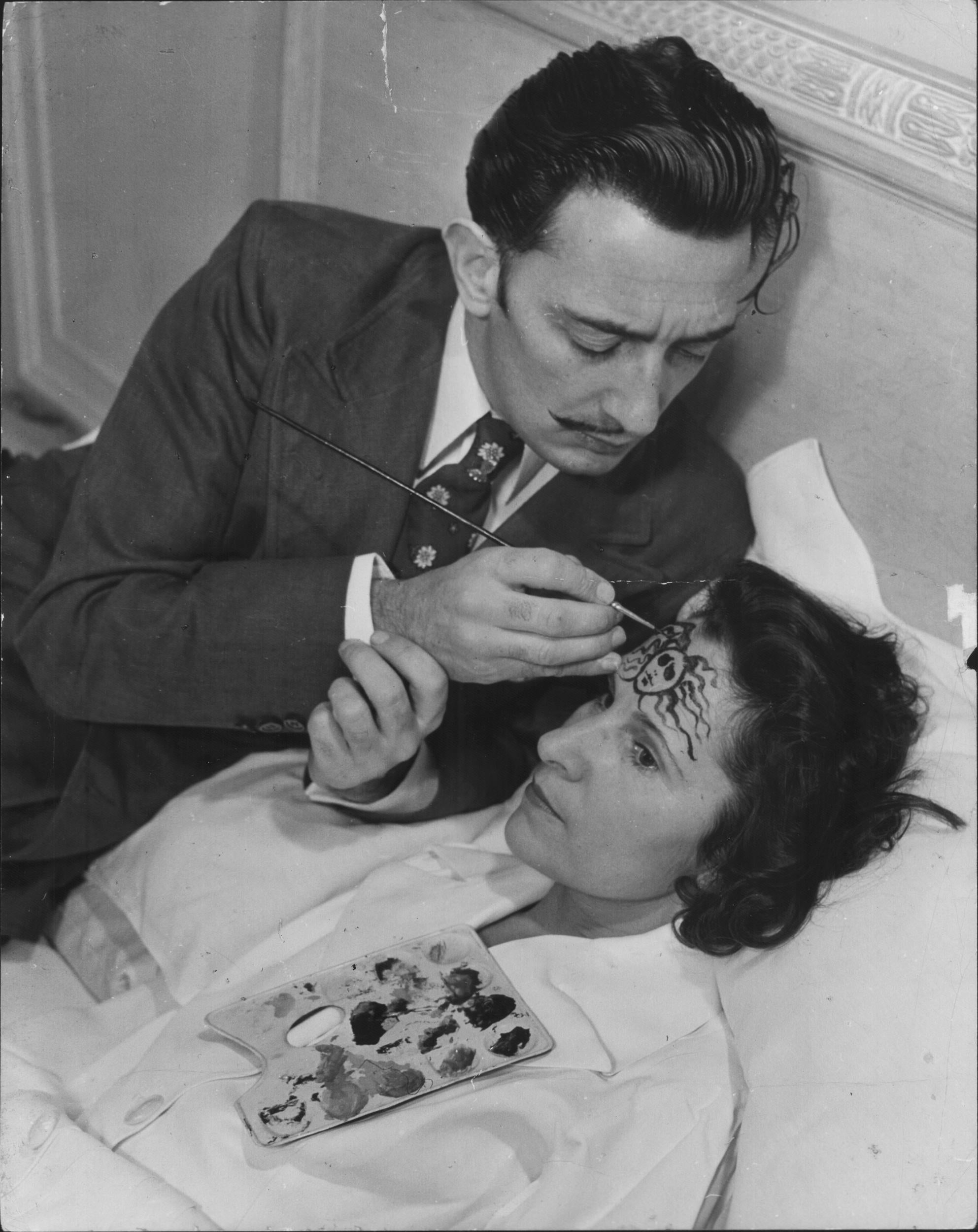 Salvador Dali and model Gala Eluard