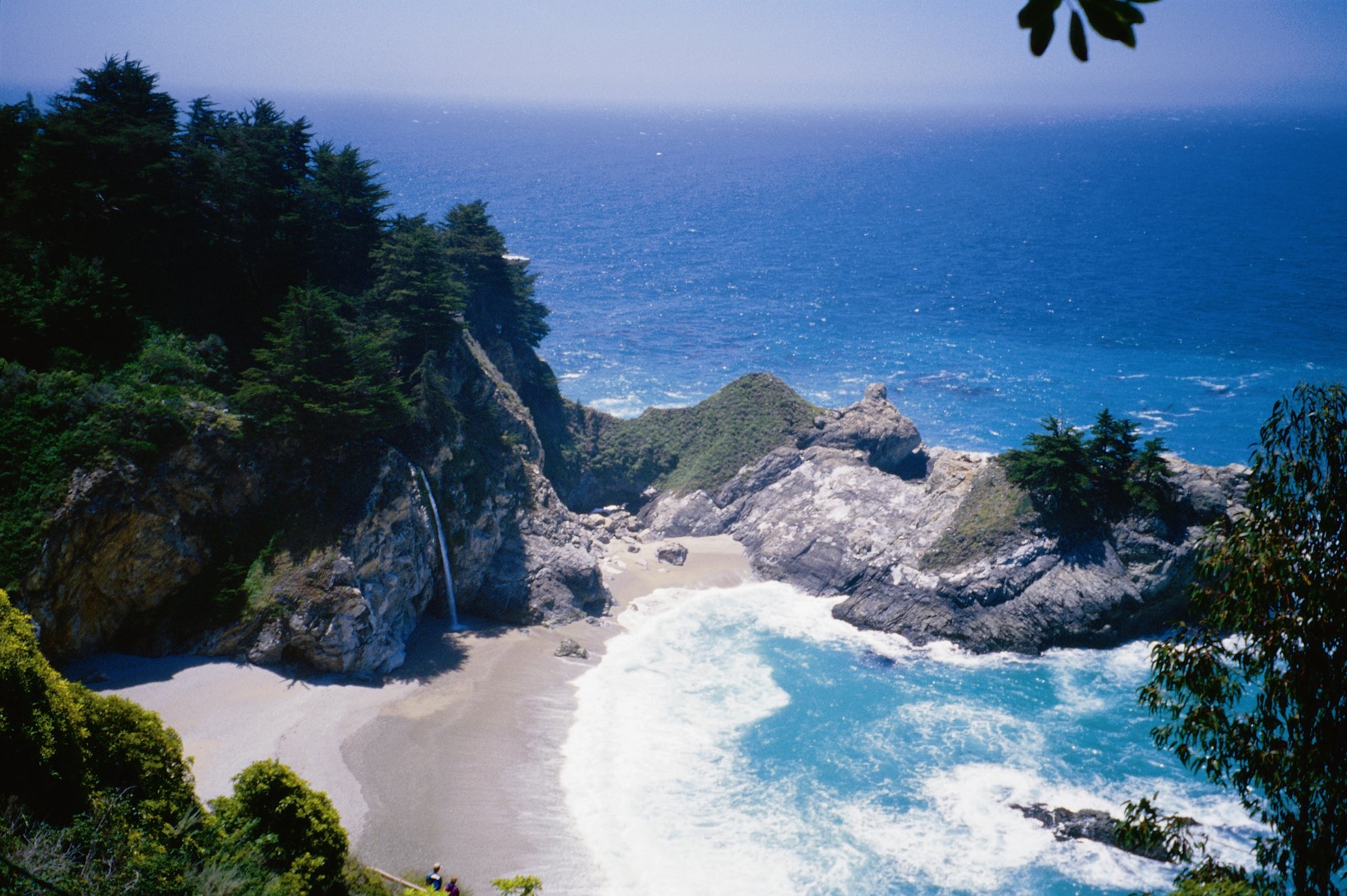 Stop at McWay Falls on a California road trip