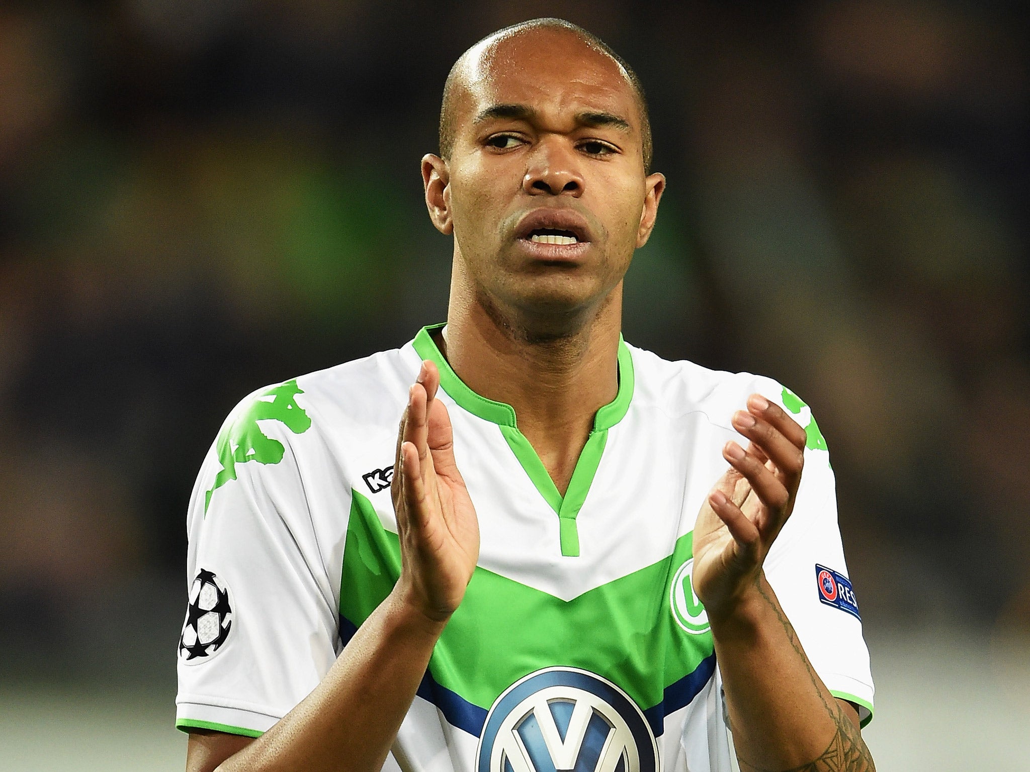 Wolfsburg defender Naldo says he is 'flattered' to be linked with Manchester United