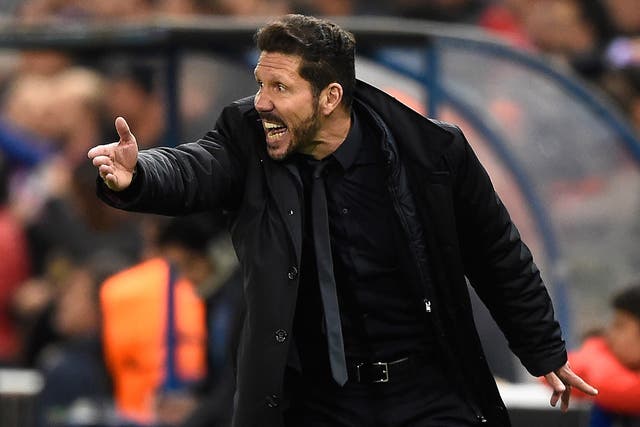 Atletico Madrid manager Diego Simeone deployed his side to shut down Barcelona