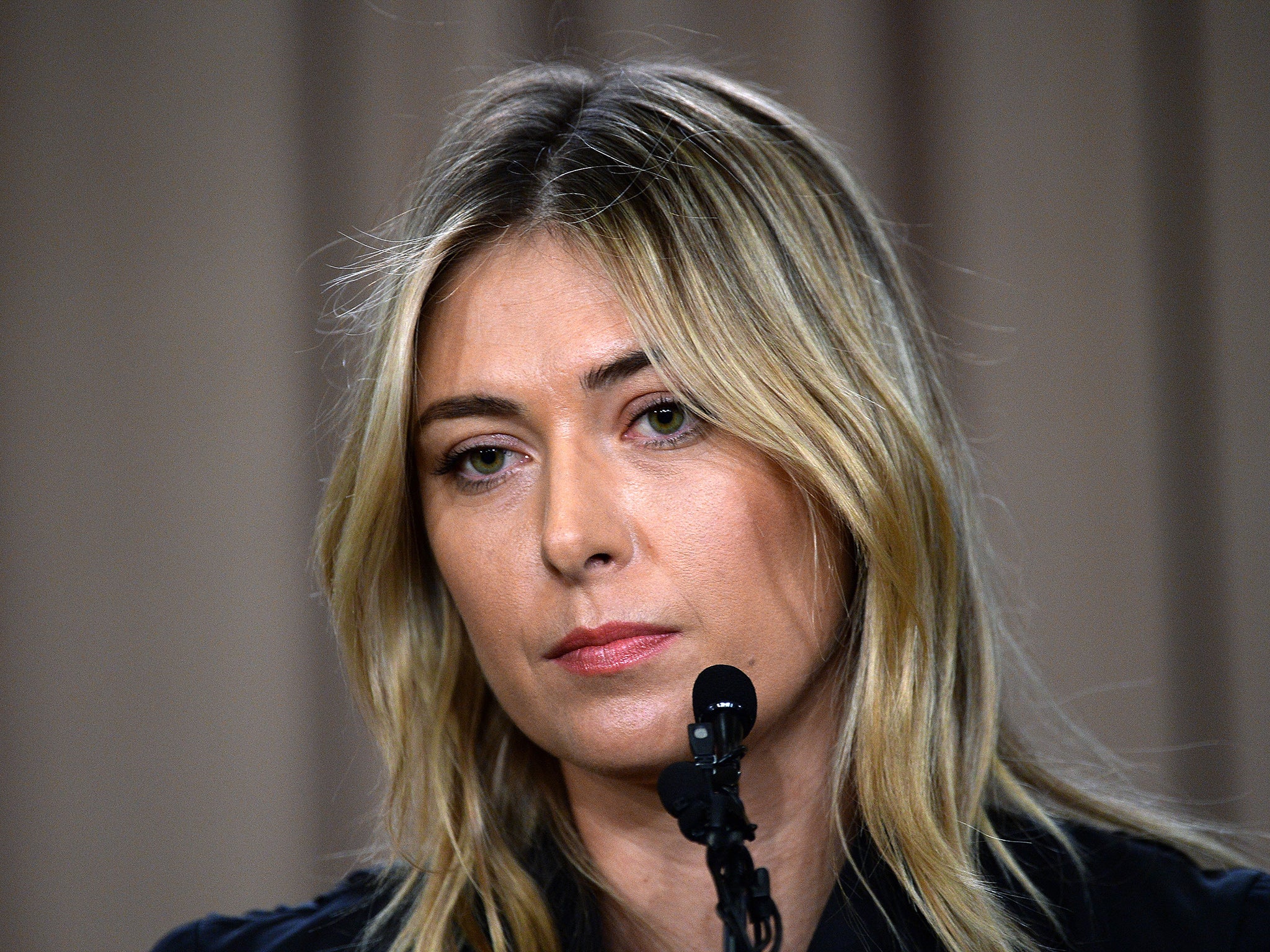 &#13;
Sharapova admitted using meldonium in a press conference in March &#13;